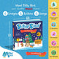 DITTY BIRD Spanish Christmas Musical Book for Toddlers - Interactive Sound Book with Jingle Bells, Cardboard, Multicolor, Model DB026