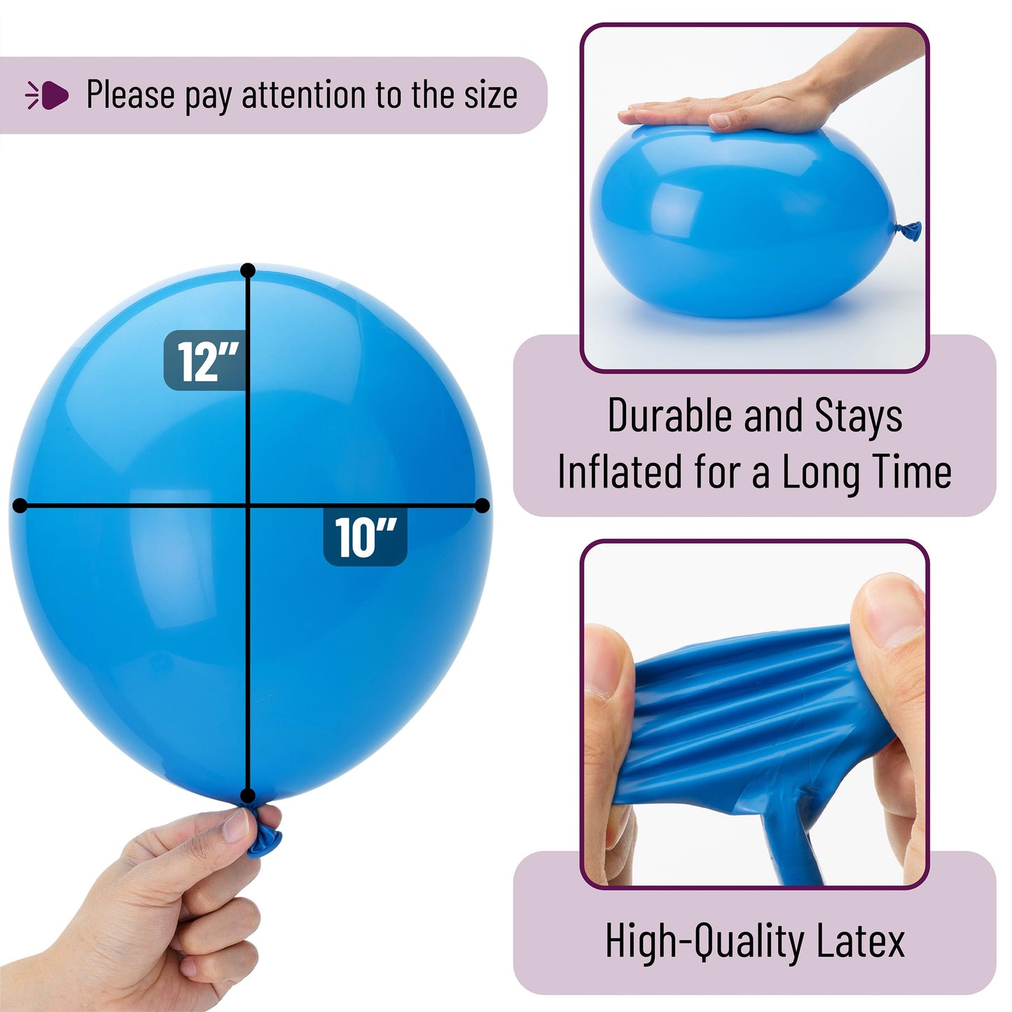 Mr. Pen- Balloons, 12 Inch, 54 Pack, Blue, Party Balloons, Latex Balloons, Balloons For Birthday Party, Blue Balloons, Blue Ballons, Blue Party Decorations, Balloons Blue, Blue Balloons 12 Inch