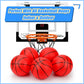 Umnodobn 6 Inch Mini Basketballs For Toddlers Kids Teenagers, 6 Pack 6' Basketball Set With Pump Durable Pvc Basketballs For Mini Over Door Hoop Pool Beach Balls For Swimming Pool, Indoor, Outdoor