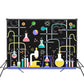 Fitumiw Chemical Science Birthday Party Backdrop 8x6ft Chemical Experiments Science Party Decorations Background for Kids Chemis