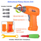 Haifeng 223 Pieces Kid Screwdriver Toy Set, Create and Design Drill kit, Magic Play Toolbox for Kids, Game Activities Center for