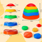 Kirumie Stepping Stones For Kids, 10Pcs Non-Slip Plastic Balance River Stones For Kids, Promoting Children'S Coordination Skills