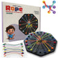 Escucha Rope Untangling Puzzle Game, Educational Strategy Board Game For Kids & Adults, Family Travel Party Games With Multi-Lev