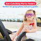 PREXTEX Mega Pack 50 Pairs of Kids Plastic Shutter Shades Glasses Shades Sunglasses Eyewear Party Favors and Party Props Assorte