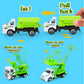 Diecast Garbag Truck Toys, 6 Pack Toy Garbage Trash Truck for Toddlers 1-3, Mini Kids Play Vehicles Set for Boys Girls Age 3 4 5