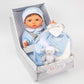Tiny Treasures Baby Doll With Layette Set (Brown Hair) (Kk5354)