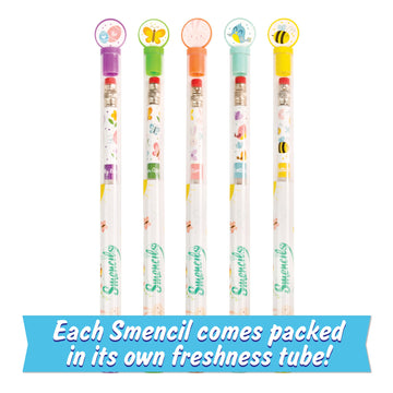 Spring Smencils Cylinder - Hb #2 Scented Pencils, 50 Count - Gifts For Kids, Classroom Rewards, Party Favors, Easter Day
