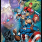 Buffalo Games Marvel Thanos vs. The Avengers 500 Piece Jigsaw Puzzle - Large Multicolor Paper Puzzle for Adults - Model 31003