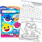 Daniel Tiger's Neighborhood Imagine Ink Coloring Book Bundle, 3 Pack, No Mess Magic Ink, Paper, Includes Peppa Pig Stickers