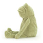 Jellycat Fergus Frog Stuffed Animal  Medium 13 inches - Amphibian Plush Toy - Classic Children's Gift