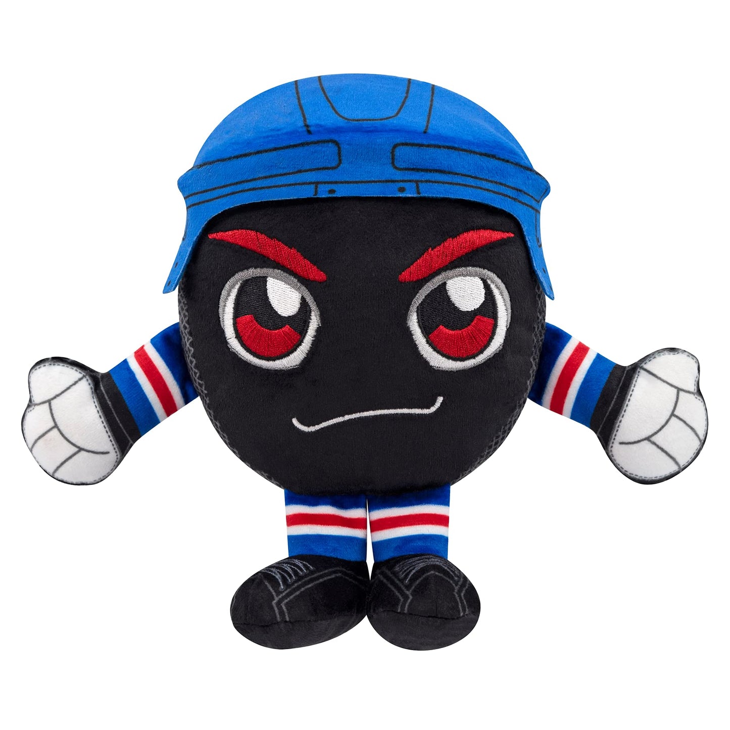 Bleacher Creatures New York Rangers 8' Kuricha Hockey Puck Sitting Plushies- Soft Chibi Inspired Plush
