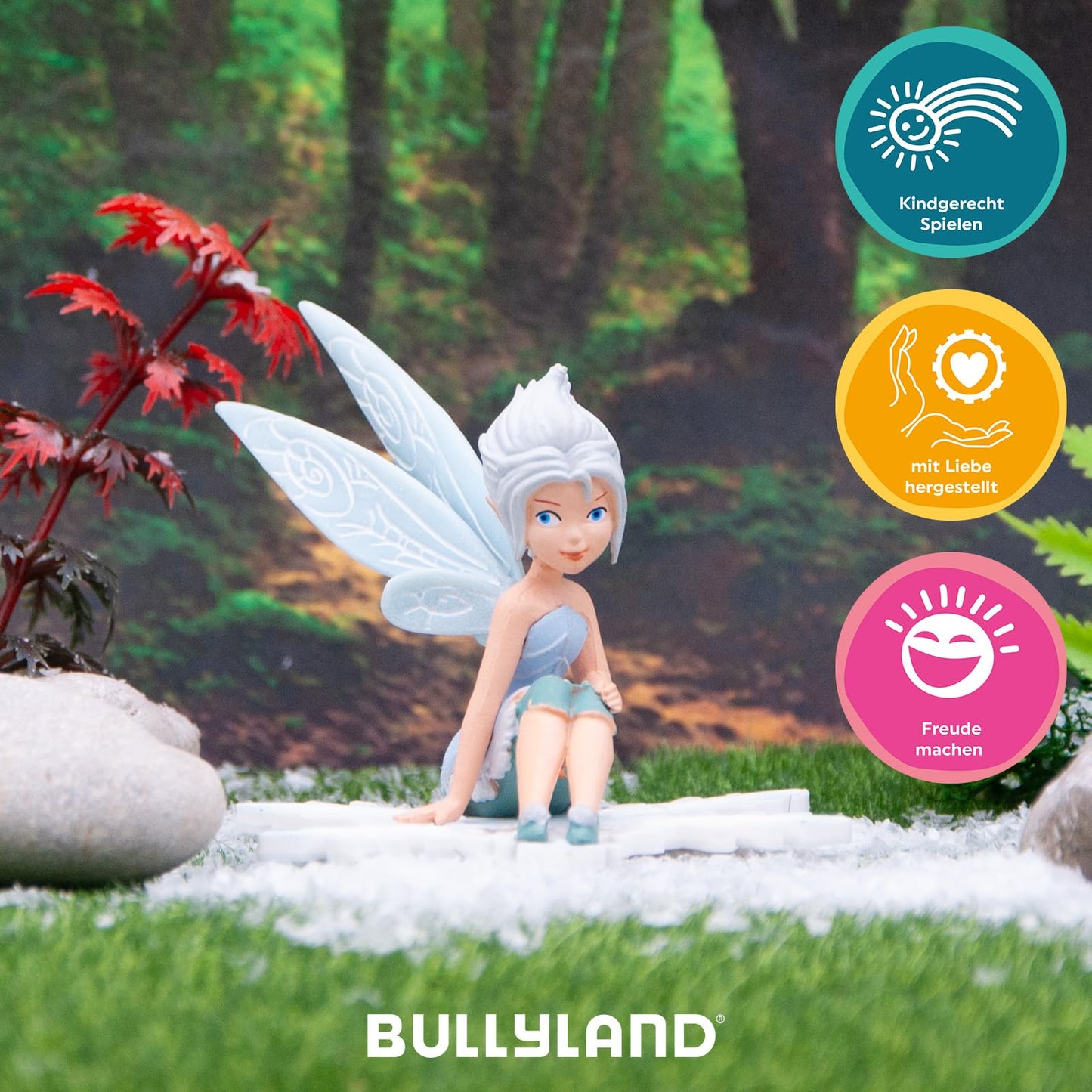 Bullyland Periwinkle Action Figure - PVC Model 12842, Collectible Toy
