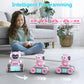 Allcele Kid Robot, Led Rc Robot Toys, Rc Robot For Girls With Walkie Talkie, Programming, Music, Demo And Led Function, Remote C