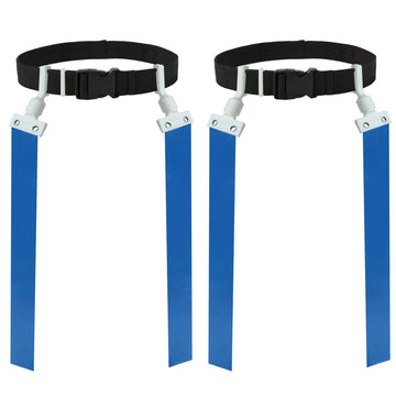 Gameday 2 Player Pop Flag Football Set-Complete W/Flags & Belts (Blue)
