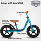 JOYSTAR 12 Inch Kids Balance Bike, Blue, Rubber, Model 847182021658, No Pedal Training Bicycle for 3-5 Year Old Boys & Girls