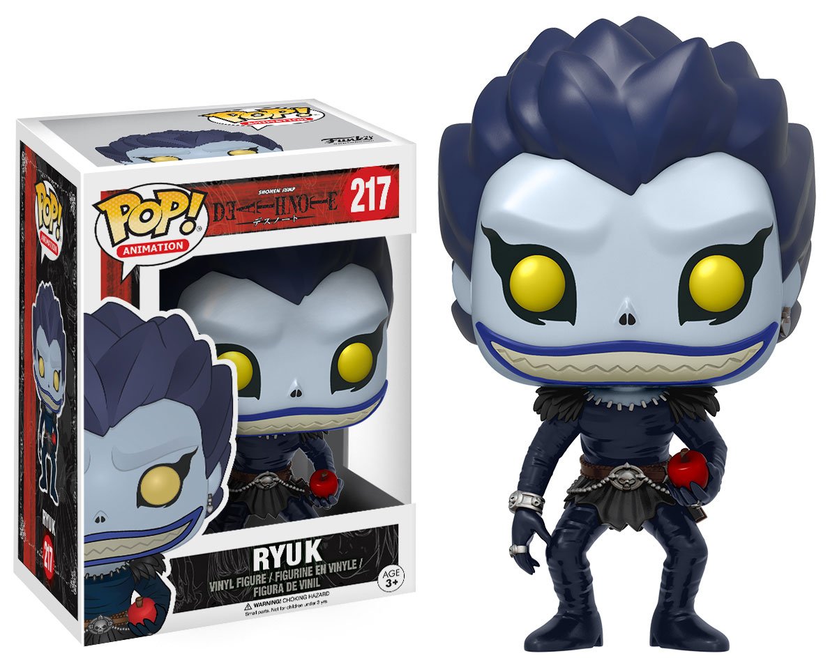 Funko POP Anime Ryuk Action Figure - Gray Vinyl, 3.75 inches, Model 6362