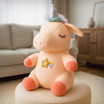 Zest 4 Toyz Unicorn Soft Toy For Girls (35 Cm) | Baby Toys | Cute Stuffed Animal Plush Toy | Cuddly Teddy Bear For Kids | Birthd