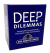 Deep Dilemmas Conversation Cards - 200 'Would You Rather' Ice Breakers for Adults, Multicolor, Cardstock - Perfect for Couples & Family