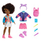 Mattel Karma'S World Fashion Pack With Karma Grant Doll, Clothes & Accessories, From School To Stage Set With 14 Pieces, Dark Br