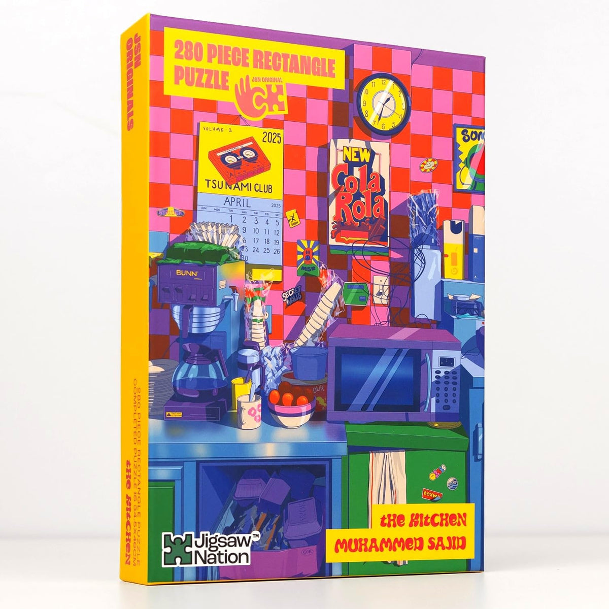 Jigsaw Nation Jigsaw Puzzle Rectangular 280 Pieces  The Kitchen Theme By Muhammed Sajid Fun & Challenging Mind Games Puzzle Gam
