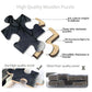 WACYDSD Jigsaw Puzzle 1000 Piece Crow and White Wolf mature-themed Puzzle Kids Puzzle Wooden Puzzle Toy DIY Kit Home Decor 75x50cm