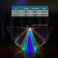 Zfbird Led Wings Halloween Butterfly Wings Light Up Moth Cape (40Inch For Kids, Colorful Lights)
