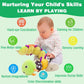 Pau1Hami1ton Baby Toys 0-3-6-12 Months Musical Plush Caterpillar Toy,Newborn Toys with Crinkle and Rattles,Baby Sensory Toys,New
