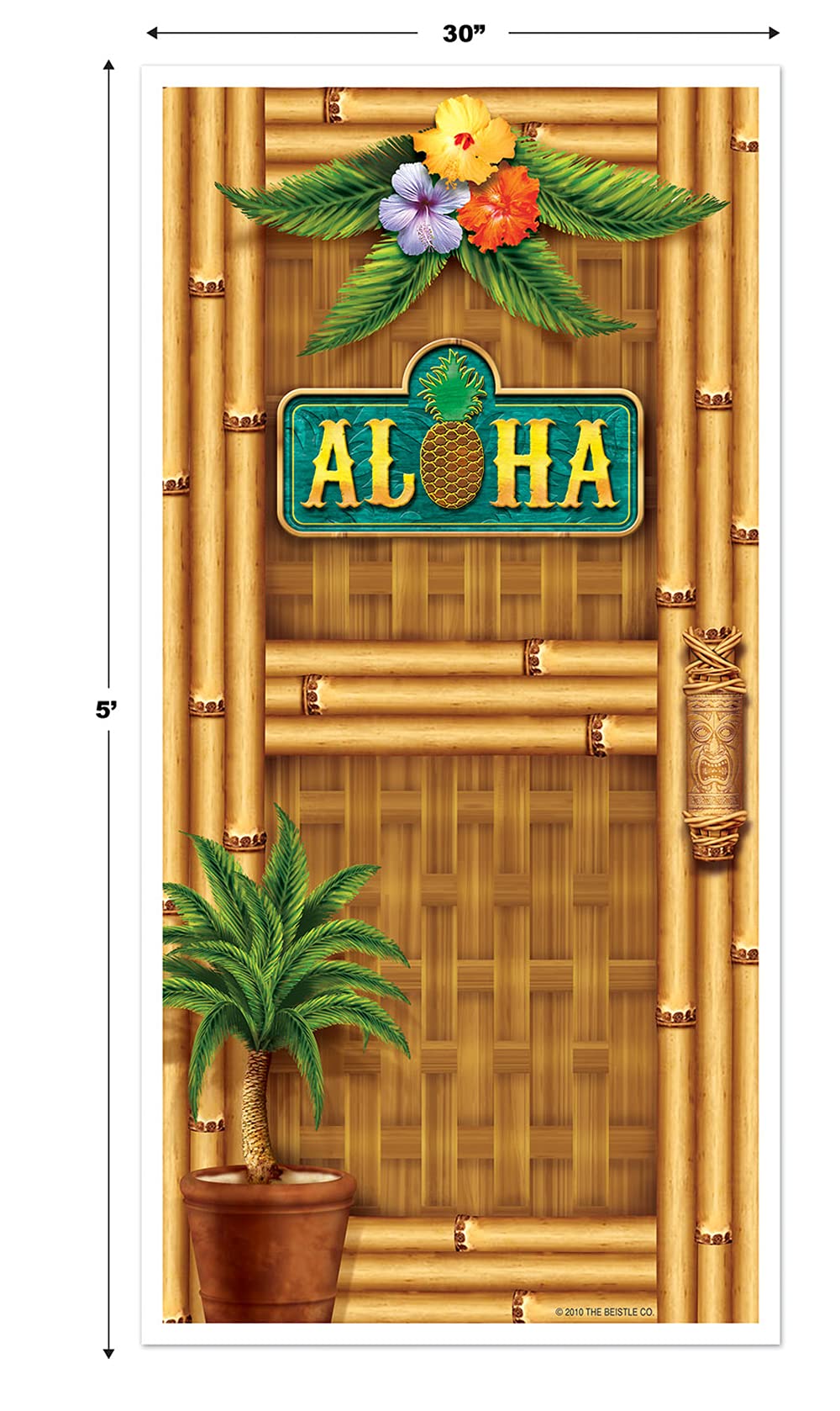 Beistle Aloha Door Cover Pack of 2