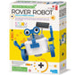4M: Green Science: Rover Robot - Diy Robotics Assembly Kit, Solar & Battery Hybrid Power Rolling, Stem Building, Physics Toy Activity Set, Kids Age 5+