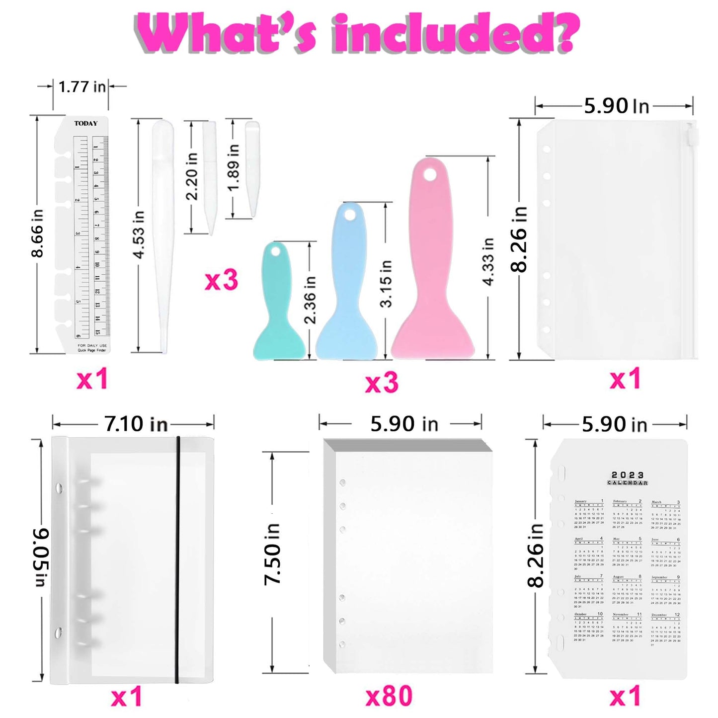 Quick-Find Reusable Sticker Book Collecting Album| A5 Binder Sticker Book For Adults Girls Kids| Sticker Collecting Album| Stick