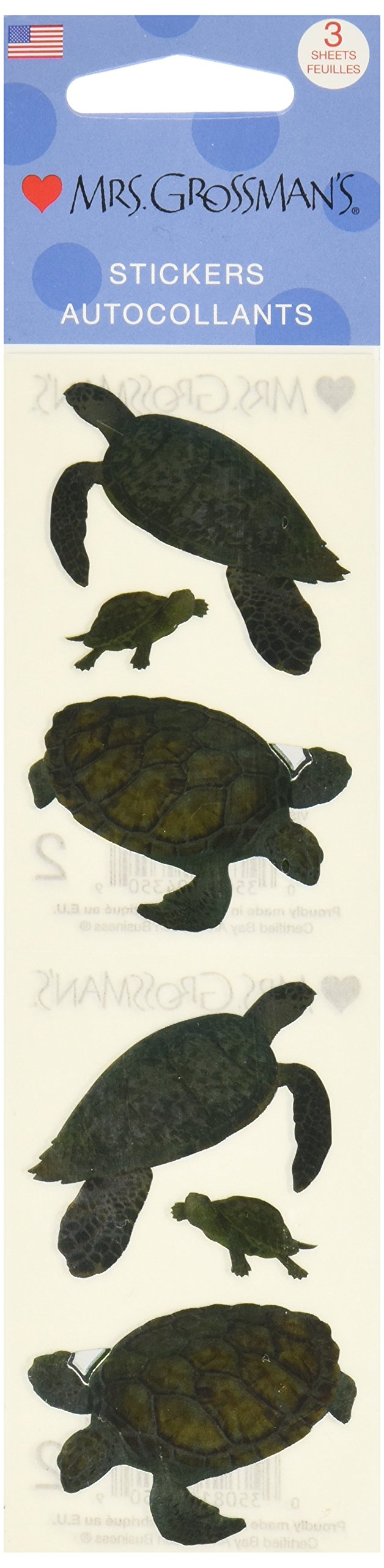 Mrs Grossman Stickers-Turtles