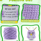 Jelutar Mini Funny Positive Potato, 3 Inch Knitted Doll With Positive Card For Cheer Up Gifts And Party Decorations, Cute Positive Potato Crochet Doll For Birthday Gifts (Positive Owl)