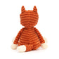 Jellycat Cordy Roy Fox Stuffed Animal - 16.5" Soft Plush Toy, Medium, Fox Color, Polyester Material - Classic Children's Gift