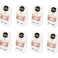 Sumerk 48 Pcs Cheers To 75 Stickers Large Bottle Stickers 75Th Birthday Stickers Card Seals 2 Inches Round Happy Birthday Party
