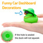 Wonuu Car Accessories Rubber Ducks Dashboard Decorations Rubber Duck Pink Accessories Dashboard Duck Car Decorations Car Ducks For Dashboard Car Duck Car Dashboard Decorations, Bg-Green-Strawhatgreen