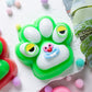 4 Pcs Taba Squishy Paw,Cute fufu Cat Stress Relief Fidget Toys for Adults, Party Favor Gift (4PCS Rabbit Teeth)