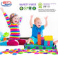 Weofferwhatyouwant Educational Interlocking Stem Building Blocks 150 Pieces. Build Toy Accessories, Cubes, Shapes And More For Ages 3 Year And Up
