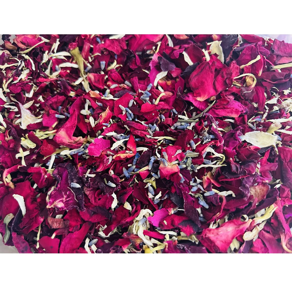 TooGet Wedding Confetti Dried Flower Petals, 100% Natural Confetti Dried Petals Biodegradable Petal Confetti for Wedding and Par