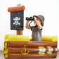 Inflatable Pirate Ship Cooler Halloween Inflatable Cooler For Halloween Birthday Party Decorations Pool Party Supplies Inflatabl
