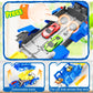 Dinosaur Toys for Kids 3-5, Dinosaur Truck with 6 Cars Toys, Car Track Set, Birthday Gifts Toys for 3 4 5+ Year Old Boys Girls,