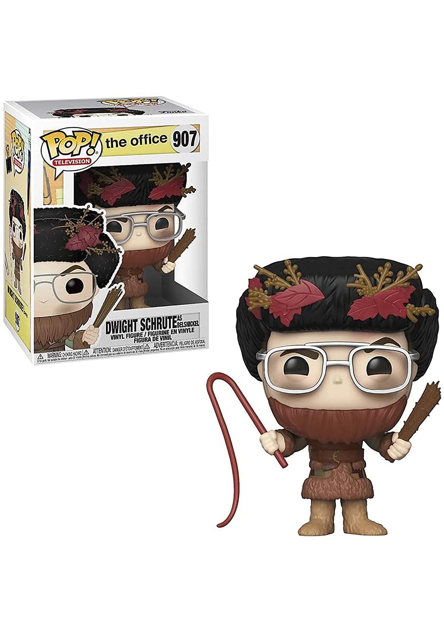Funko Pop! Dwight Schrute as Belsnickel - Vinyl Figure, Multicolor, Model 43431, Basic Size