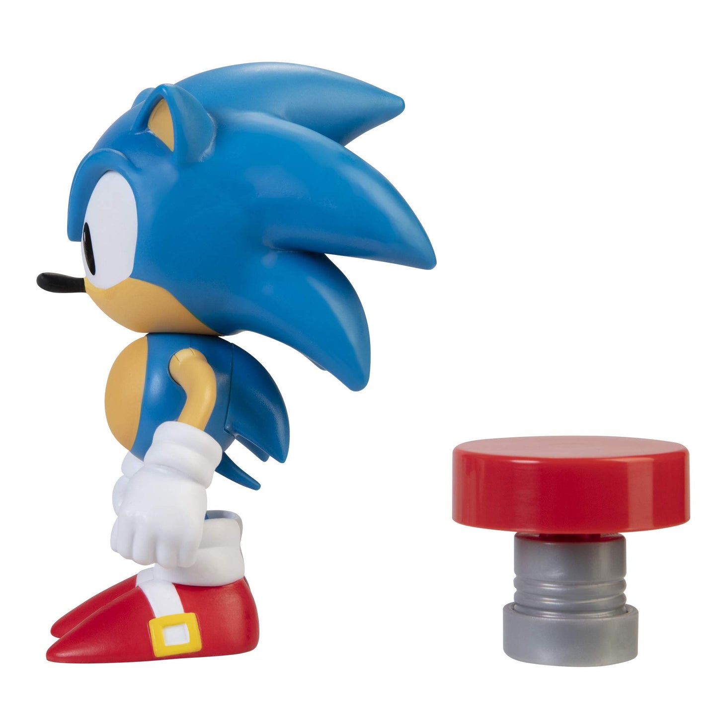 Sonic 4''- Classic Sonic w/Spring- Wave 4 (Online) Articulated