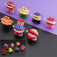 Faruijie 7Pcs Chattering Teeth Wind Up Toy Walking Teeth, Gags Practical Joke Toys Funny Small Feet Novelty And Gag Gifts