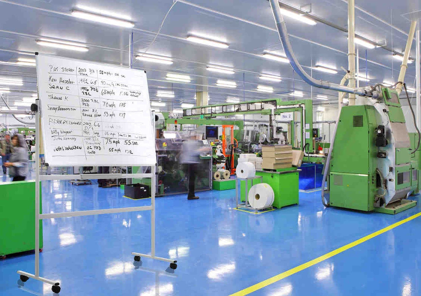 MasterVision Earth Series 36 x 48 Reversible Double Sided Dry Erase White Board Easel, Mobile Rolling Whiteboard on Wheels, Repo