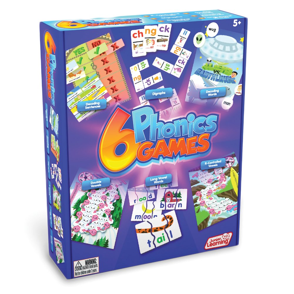 6 PHONICS GAMES