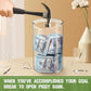 Clear Piggy Bank For Adults/Kids, Acrylic Unopenable Money Box For Cash Coin Saving, Must Break To Open, Money Saving Jar For Ad
