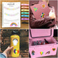 SUSIHI Rainbow Vinyl Stickers Set - 50 Pcs for Water Bottles & Laptops - Durable PVC LGBTQ Pride Design