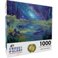 Cross & Glory 1000 Piece Jigsaw Puzzle - Milky Way Rising, Eco-Friendly Cardboard, Surreal Cosmic Artwork, 19.7x27.6 inches