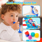 Fishing Game Toddler Sensory Toys Montessori Toy for 1-3 Birthday Gift 23pcs Sea Animal Cloth Fish Game for kids 1 Year Old with