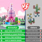 Magnetic Blocks-100Pcs Magnetic Building Blocks, Magnetic Castle Princess Castle Garden Stem Magnetic Building Cubes For Toddler Kids Toys, Construction Toys For Kids Ages 3+